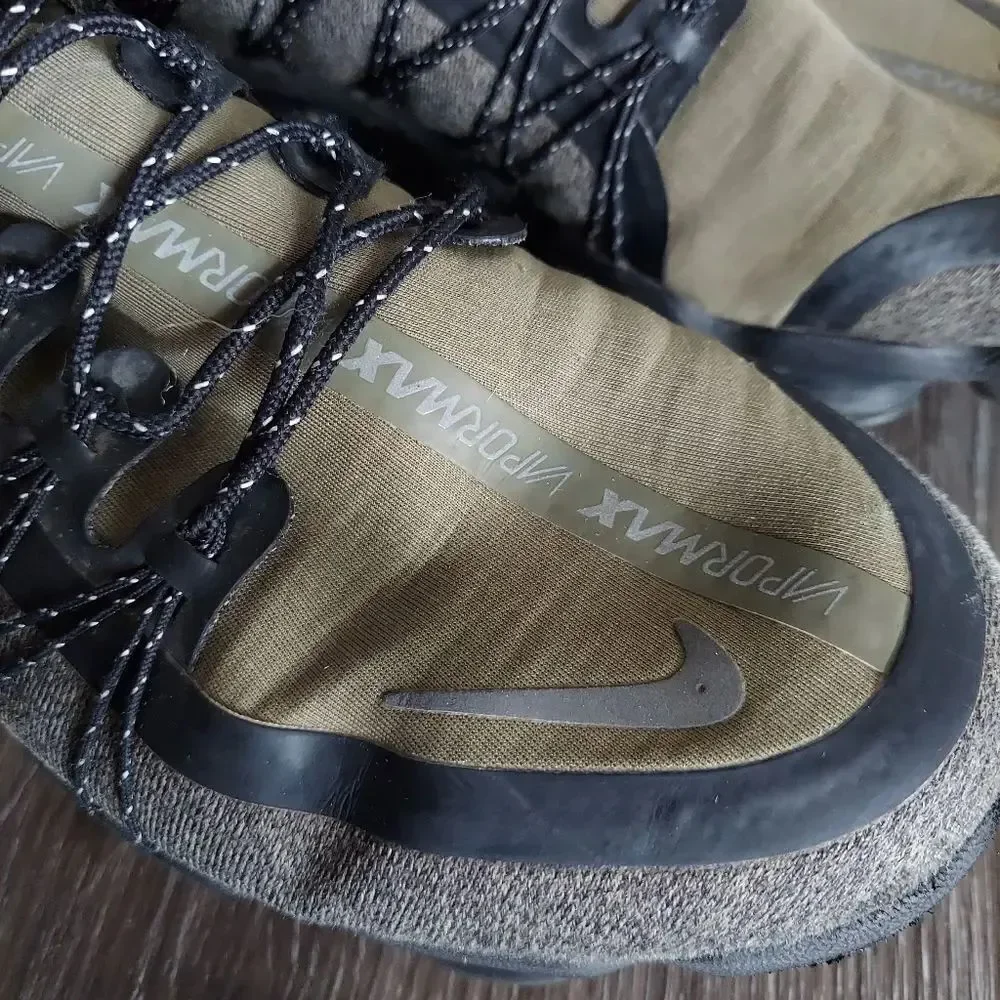 Nike Air VaporMax Run Utility AQ8810-201 'Medium Olive' Size 8